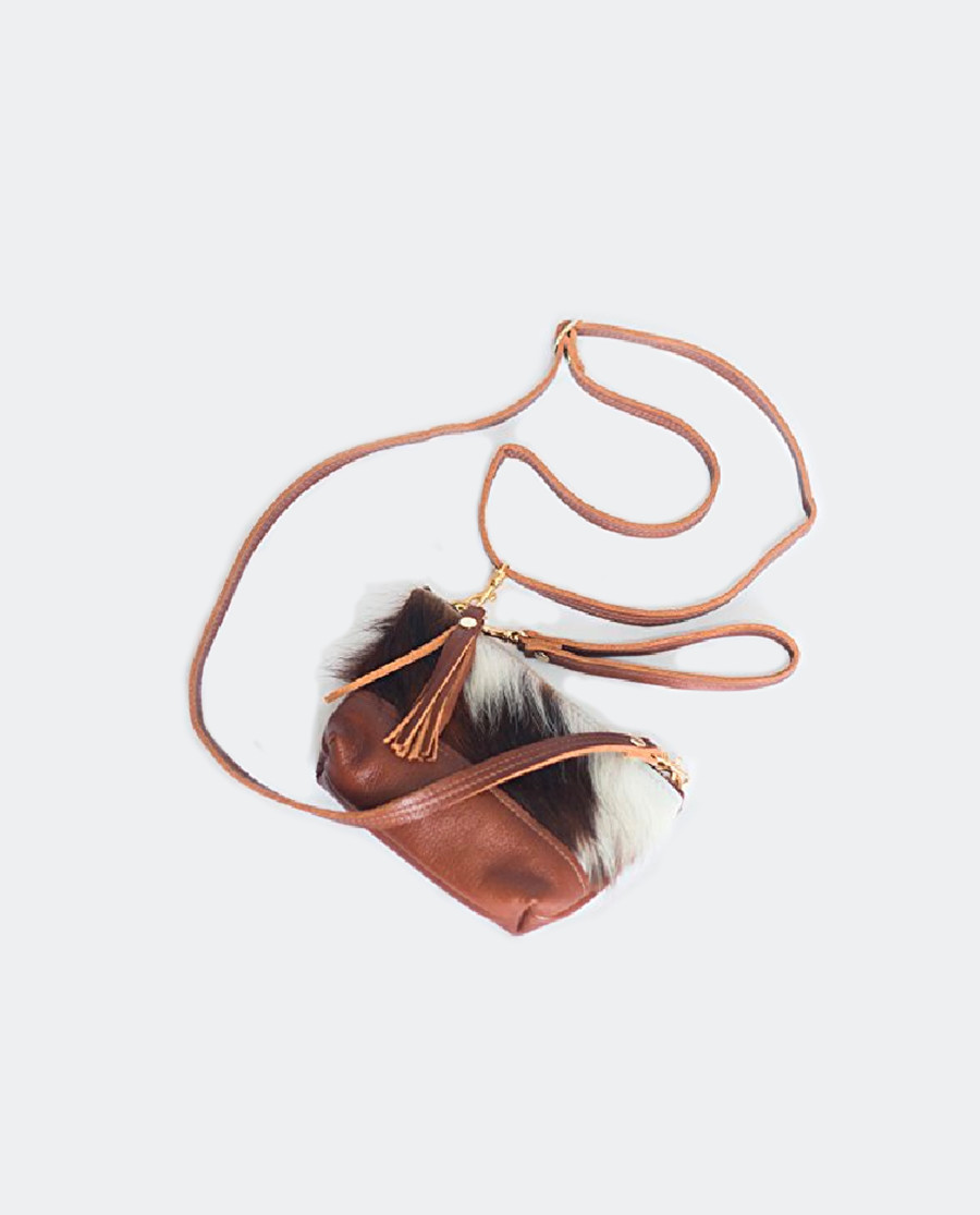 Mini Convertible Purse - Cowhide Bag