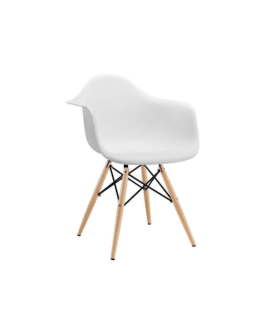 Modway Wood Pyramid Armchair